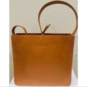 ADRIENNE VITTADINI Leather Top Tie Shoulder Bag